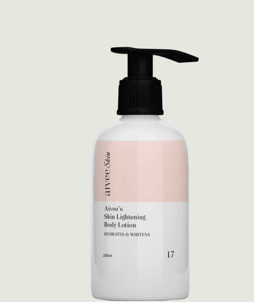 AHA Renewal Body Lotion pump bottle against a soft cream backdrop