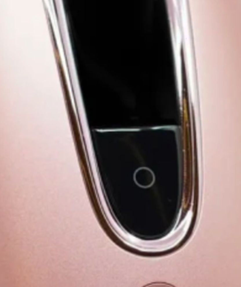 A closer view of the Aivee Glass device head and control
