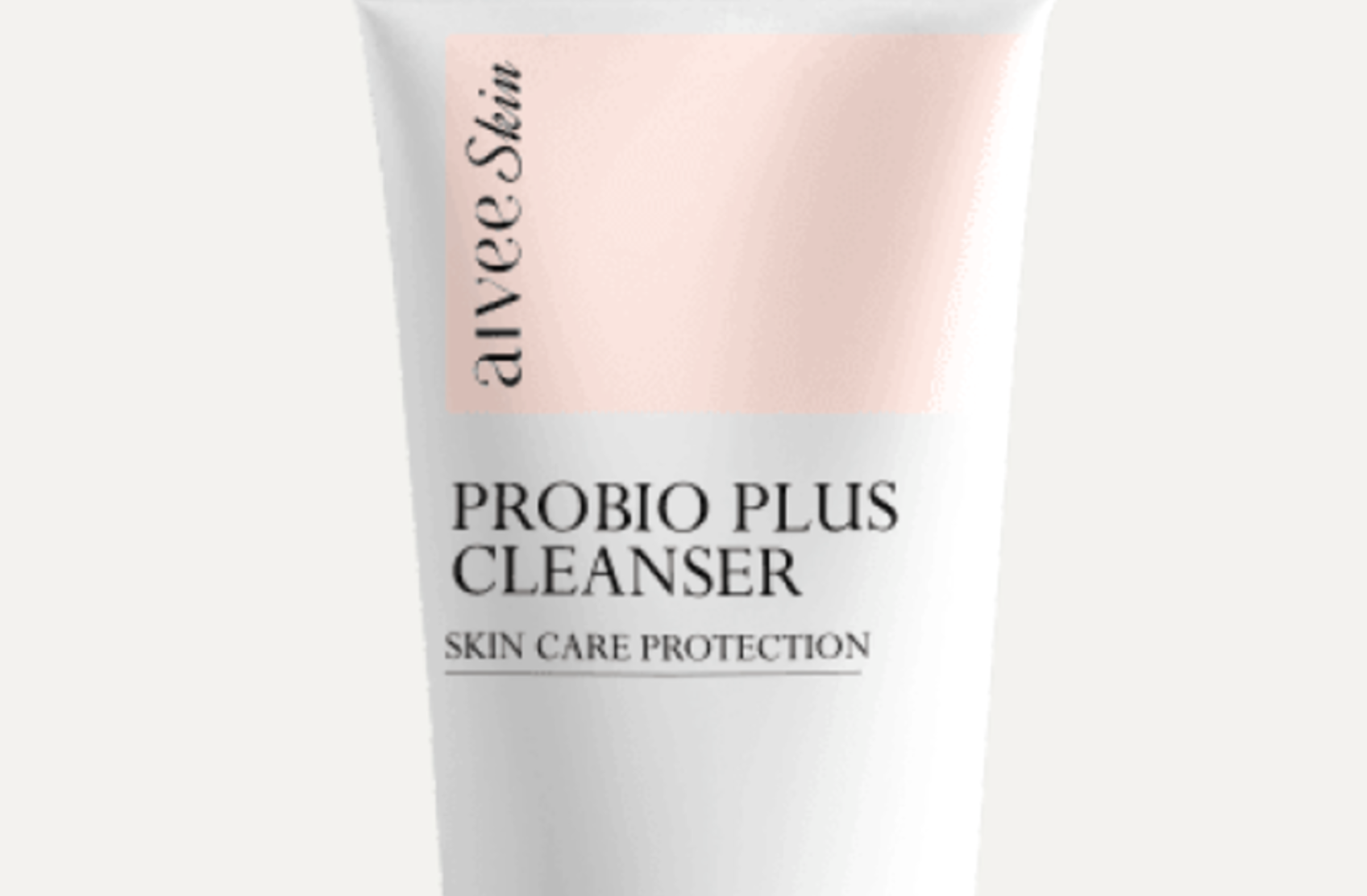 Gentle Gel Cleanser tube with a pale pink band against a soft cream backdrop