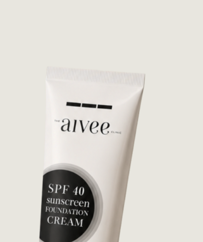 The upper body and cap of the Tinted Sunscreen SPF30 tube